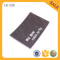 LB326 Fashion design making jeans leather patch labels